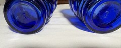 Maryland Glass Company- Ring O’ Rings Shot Glass-Set of 6- Cobalt Blue