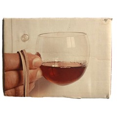 Boda Wine Taster Glass Cup Handmade In Sweden Design By Bertil Vallien w/ Box