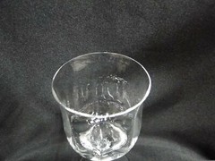Baccarat Capri, Optic, No Trim: White Wine (s), 5 3/8″ Tall