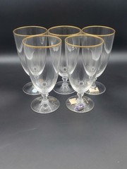 Set of 5 Lenox Crystal Mansfield Iced Teas LK