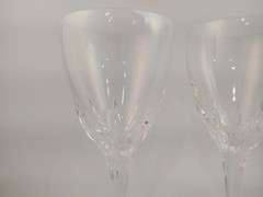 Set of 3 Lenox Firelight Clear 8 1/2″ Water Glasses – Panel Cut