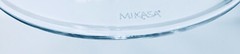 Mikasa CHEERS Clear Etched White Vertical Lines 9 7/8″ Glass Champagne Flute NEW