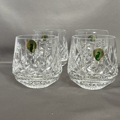 Waterford Crystal LISMORE Roly Poly Old Fashioned Whiskey Glass 9 oz – Set Of 4