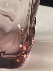 Vtg Libbey Imperial Plum Tumbler Glasses Square Bottom Ice Tea Lemonade 6.5 “ 2)