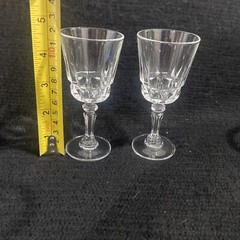 Set of 8 Princess House Esprit Crystal Cordial Glass 4 1/2” – Like New