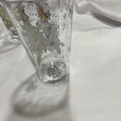 Disney Winnie the Pooh Holiday Glasses Set 4 Christmas Tree 6″ Tigger Eeyore Pig