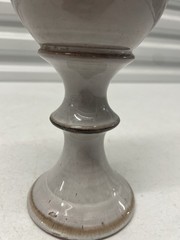 1988 Deneen Pottery Renaissance Festival Scarborough Faire Goblet Chalice 7.5″