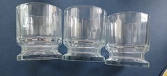 3 MCM Gustav Dansk France old fashioned glasses 3.5″ Dansk Designs GC EUC