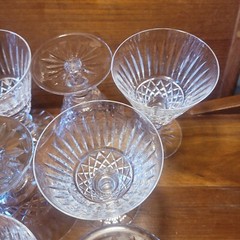 Single Waterford Crystal Tramore 5 5/8″ Water Wine Glass Goblet Gothic Mark