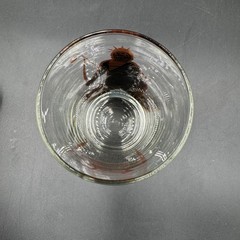 Vintage 1960s Anchor Hocking Sagittarius Zodiac Gold Highball Glass