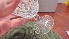 Set of 4 Mikasa Crystal Old Dublin 7 3/8″ Iced Tea Glasses