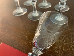 9 Porto Glasses Model Scale Epi In Baccarat Crystal (Price Per Unit)