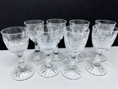 Mikasa Fashioned Glasses Vintage 3×1.5 Set of 8 Clear Crystal