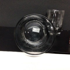3 Poker Vintage Hazel Atlas Whiskey Glasses. ’60s. Mid-Century, 4.25 Inches