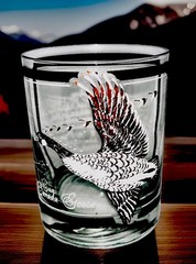 VTG. Georges Briard Signature Canadian Goose High Ball Whiskey Glass