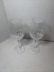 Waterford Lismore Diamond Essence Goblet, Set of 2