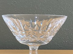 Waterford Crystal Rosslare 4.75″ Champagne Martini Glass Old Script Mark CLEAN