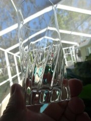 Cristal D’arques/Durand Clear Flamenco 11oz Highball Glass Very Good Used Cond.