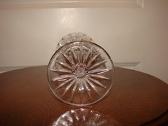 1 Retired Mikasa Old Dublin Crystal Wine Glass Goblet 6 1/2″ Tall Holds 8 oz