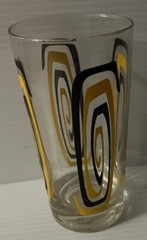 Vintage Mid Century Atomic Highball Barware Glass – Quantity-1-