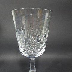 Oscar De La Renta Crystal Austria Stemmed Glass Water Wine Drinkware Barware
