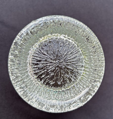 Indiana Glass Textured Crystal Ice 11oz Old Fashioned Glass Excellent Used Cond.
