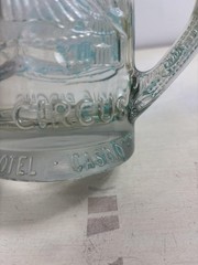 Vintage Circus Circus Beer Stein Mug Theme Park Las Vegas Hotel Casino Souvenir