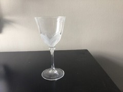 JG Durand Crystal «Satine» Florence Water Goblet 24.5 cl