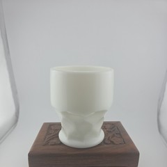 Vintage Viking Georgian Milk Glass White Tumbler Glasses. 1 Pc Only