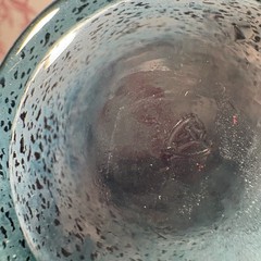 Vintage Federal Glass High Ball Splatter Speckled Textured Tom Collins Glasses 5