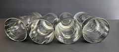 Vintage 1960s Kimiko «Guardian Crest» Highball Glasses