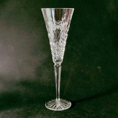 WATERFORD 12 DAYS of CHRISTMAS CHAMPAGNE FLUTE, 2 Turtle Doves, 10 1/4″