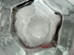 5 Libbey Chivalry Clear Juice Shot Glasses Set Textured Faceted Panel Tumblers