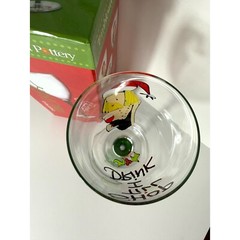 Tumbleweed Pottery Shop Till I Drink Art Christmas Wine Glass Emerson Street