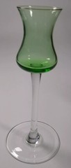 LENOX GEMS cordial glasses 3 assorted color bowls clear stems 2001-2003 Barware