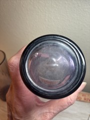 Vintage Circle ware Amethyst Tumblers 6” Set Of 4