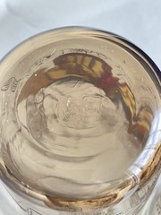 Vintage Anchor Hocking Butterfly Beverage Glasses Set Of 3