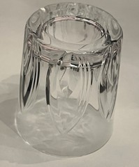 Val St Lambert Crystal Rocks Glass Executive Old Fashioned Whiskey Tumbler VSL