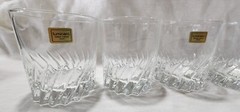 Luminarc J.G. Durand D’Arques France Crystal Old Fashioned Rocks Set of 6