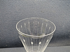 Fine Arts Crystal Elegance Pattern Iced Tea Goblet 7 1/2″