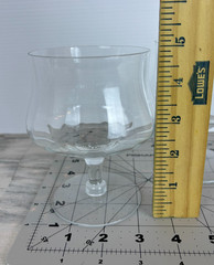 Vintage Stemware Seafood Cocktail or Brandy Glasses Barware Set of 2