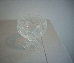 Royal Doulton Prince Regent Cut Crystal Water Goblet 3.25″ / 8.3 cm England