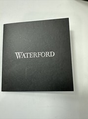 Waterford Crystal 5 inch book of Kells Bottle Coaster, Beautiful! New in box