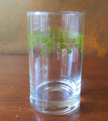 Corning Glass Spring Blossom 4” 6 oz Flat Juice Tumbler(s)
