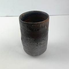 Samuel Johnson Studio Pottery Tumbler Cup Wood Fired Artisan Handmade Ceramics