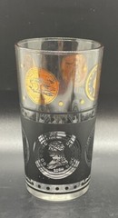 VTG Coin Style 22k Gold Tumbler Cup Drinking Glass By Continental Can Company