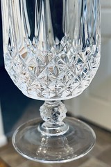 2 Longchamp Crystal Ice Tea /Cocktail Glass Cristal D’Arques-Durand Discontinued