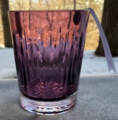 Waterford Crystal Winter Wonders Midnight Frost Lilac DOF Tumbler New in Box