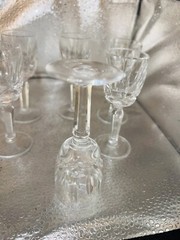 Set of 8 Waterford Crystal Kildare Cordial Glasses 4 Inches See Pictures
