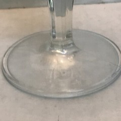 4 Vintage Italian Goblets Footed Cordials Cut Crystal 1980’s
